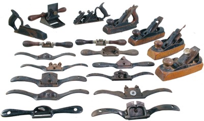 Stanley Rule & Level: Lot Of Incomplete Planes And Spoke Shaves