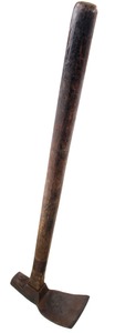 C. Silvius, Lancaster, Pennsylvania: Early Penna Maker Carpenter's Adze
