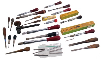 Assorted Makers: Lot Of Extra Clean Sprial Type Screwdri