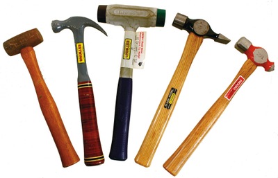 Assorted Makers: Five Unused Later Type Hammers