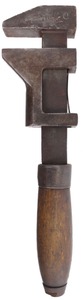 Wright Wrench Forging Company, Canton, Ohio: Wood Hdle. "Wright" Wrench