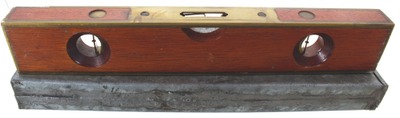 Stratton Brothers, Greenfield, Massachusetts, No. 11: Brass Bound Mahogany Level