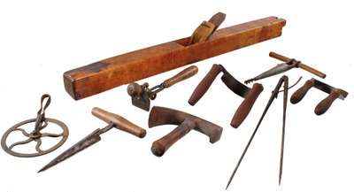 Assorted Makers: Lot Of Clean & Usabl Coopers' Tools