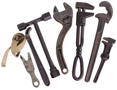 Assorted Makers: Lot Of Asst. Early Type Wrenches