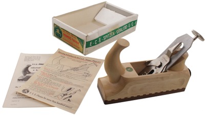E.C. Emmerich, Remscheid, Germany, No. 704P: Unused "Putzhobel" Smoothing Plane