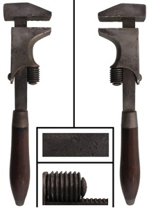 Hotchkiss & Son/Sharon, Conn.: Early Patent Quick Adjust Wrench
