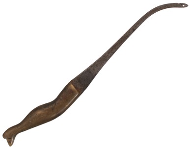 Unmarked: Brass Hdl. "Ladyleg" Spec. Purp. Hook