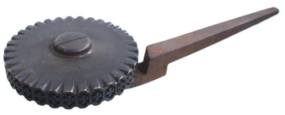 Hoole & Son, John R./Brooklyn, Ny No. 2145, No. 2145: Ornate Bookbinder's Gilding Roller
