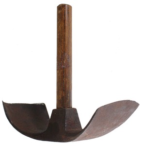 Unmarked: Most Unusual Dual Blade Hand Adze