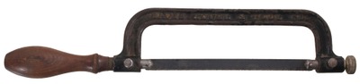 Davis Level & Tool Company, Springfield, Massachusetts: Rare Small Size Cast Iron Hack Saw