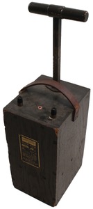 Fidelity Electric Company, Lancaster, Pennsylvania: U.S. Army Issue Blasting Machine