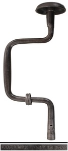 Obed Peck, Windsor, Vermont: Rare Peck's Improved Bit Brace