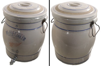 Red Wing Potteries, Red Wing, Minnesota, No. 5: Five Gallon Stoneware Water Cool