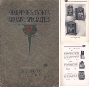 Pike Manufacturing Company, Pike, New Hampshire, No. 11: Shaprening Stones Catalogue
