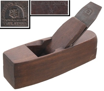 Robinson, H.L.: Extra Clean Cuban Mahogany Smooth Plane