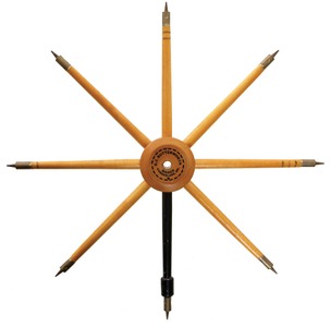Dale Butterworth, Cumberland, Maine: Hand Crafted Wheel For Log Caliper