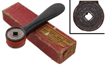 Goodell-Pratt Company, Greenfield, Massachusetts, No. 668: Cast Iron Ratchet Screwdriver