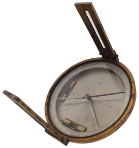 W. & L.E. Gurley, Troy, New York: Extra Clean 3" Dial Compass