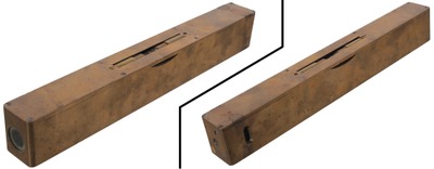 Unmarked: Solid Brass Sighting Level
