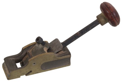 Unmarked: Brass Violin Maker's Rabbet Plane