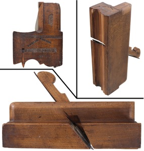 Iohn Green, York, England: Wide Q/Ast/Cove Molding Plane