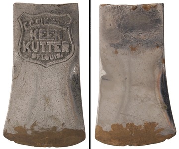 E.C. Simmons Hardware Company, St. Louis, Missouri: Cast Brass Advert. P'weight Axe Head