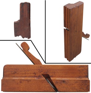 Jo' Fuller, Providence, Rhode Island: Yellow Birch Q/Og/As Molding Plane