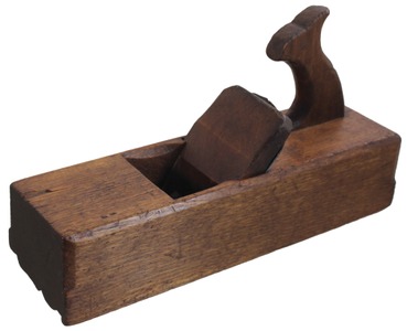 Unmarked: Early Yellow Birch Crown Molding Plane