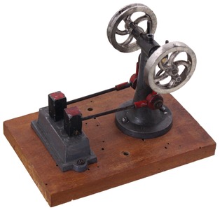 Unmarked: Early Steam Engine Drive Triphammer