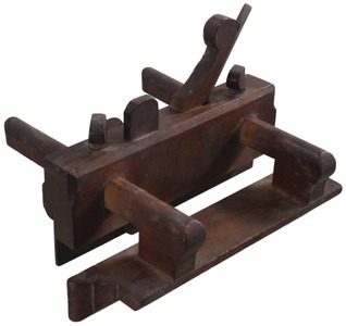 Bassett, Elijah/Taunton, Mass.: Early Screw Lock Arm Plow Plane