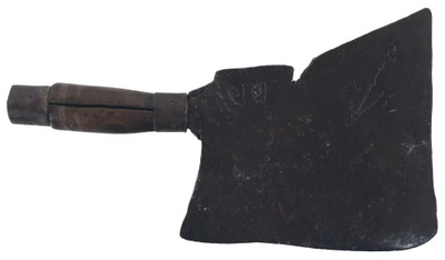 F.F.: Early Decorated Butcher's Cleaver