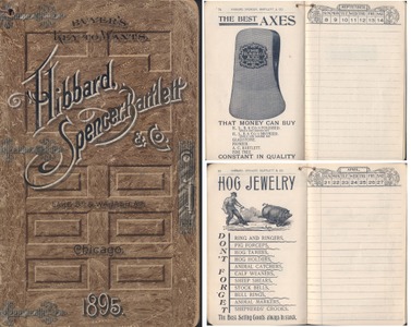 Hibbard, Spencer & Bartlett Company, Chicago, Illinois: Ca. 1895 "Buyer's Want Book" Catalogue