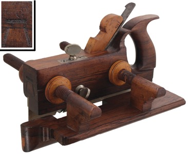Lamb & Brownell, New Bedford, Massachusetts: Handled R'wood Plow Plane