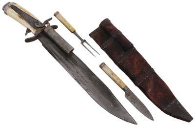 Unmarked: Combination Bowie Knife & Pistol