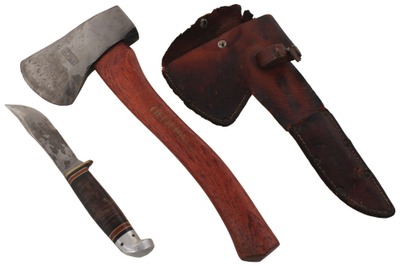 Boy Scouts Of America: Rare Belt Type Hatchet Tool Kit