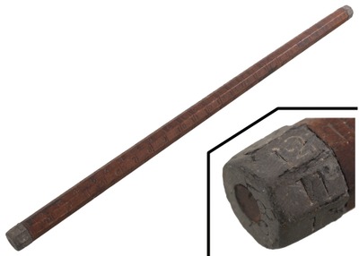 Unmarked: Early Octagonal Board Measure Rule