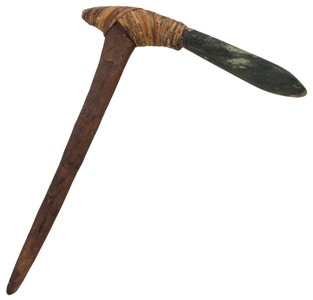 Unmarked: Early Reed Wrapped Tribal Axe