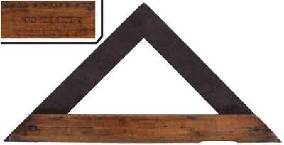 Stanley Rule & Level: Rare Triangular Triang. Mitre Square