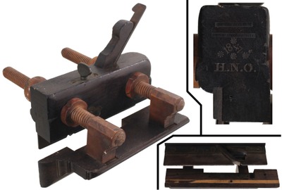 J.W. Pearce, Fall River, Massachusetts: Unhandled Rosewood Plow Plane