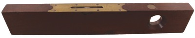 Hall & Knapp, New Britain, Connecticut, No. 18: Extra Clean Mahogany Spirit Level