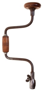 Obed Peck, Rowe, Massachusetts: Early Patent Bit Brace