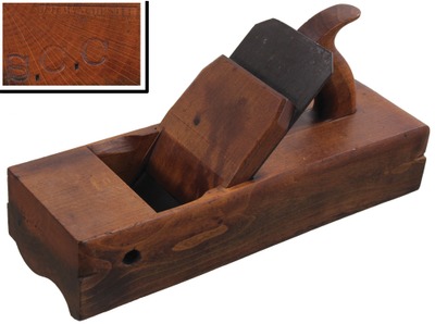 P.H. Manchester, Providence, Rhode Island: Massive 4" Iron Cornice Mldg. Plane