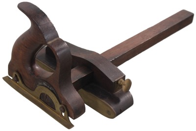 Thomas Rice, Boston, Massachusetts: Rosewood Slitter Marking Gauge