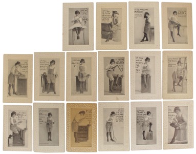 F. Blum: Set Of Sixteen Tool Post Cards