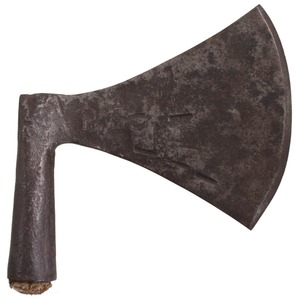 Unmarked: 18th Century French Side Axe