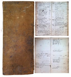 Timothy Foxe, New Ipswich, New Hampshire: Farming/Shoe Repair/ Logging Ledger