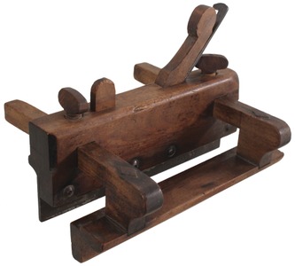 Jo' Fuller, Providence, Rhode Island: Yellow Birch Screw Lock Arms Plow Plane