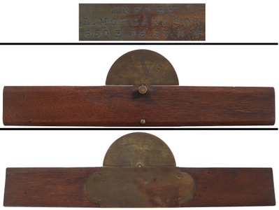 L. Morgan & Son, New York, New York: Nautical  Gauging Rule
