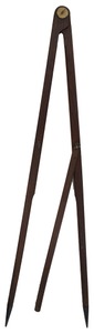 Unmarked: Massive Pair Of Wooden Dividers