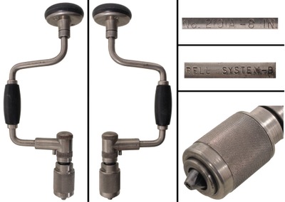 Stanley Tools, No. 2101A-8: "Yankee" Ratchet Brace